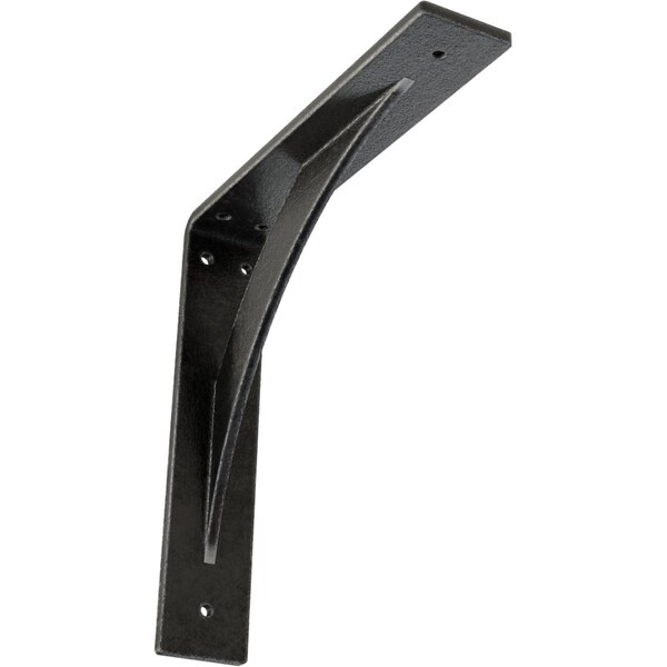 Ekena Millwork Legacy Steel Bracket, Antiqued Pewter 2"W x 10"D x 10"H BKTM02X10X10LEAPW - main